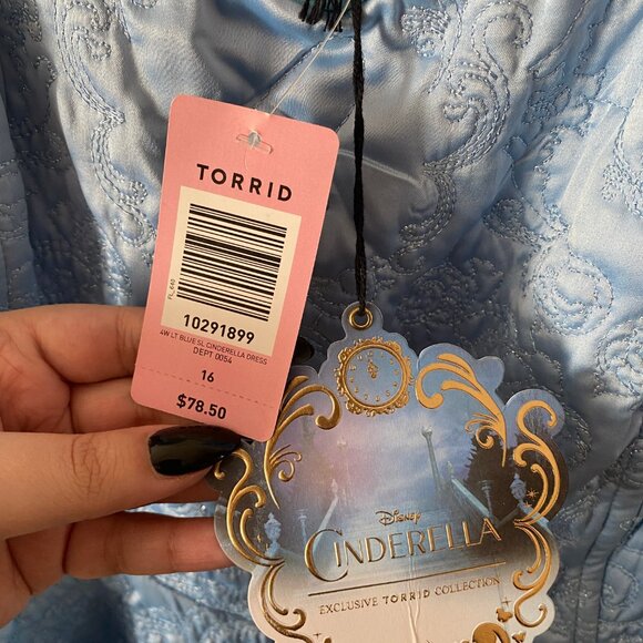 Cinderella Torrid Hi Low Dress - Picture 4 of 5